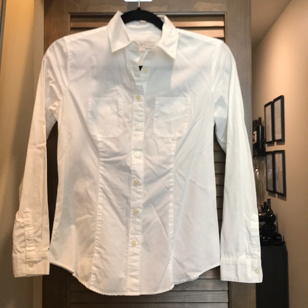 White Button Up Blouse